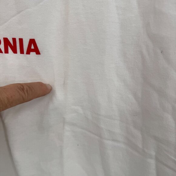 Lifeguard Resue Tee Shirt Mens Large California Offical Red Cross Casual NWT - Picture 5 of 7